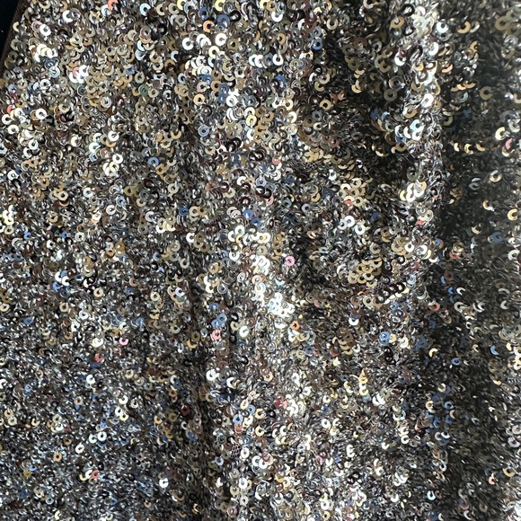 International Concepts‎ Gold Sequin Gown Formal  Evening Party Sparkle Small NWT - Picture 6 of 16